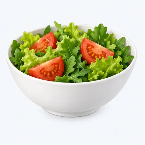 une salade: salad