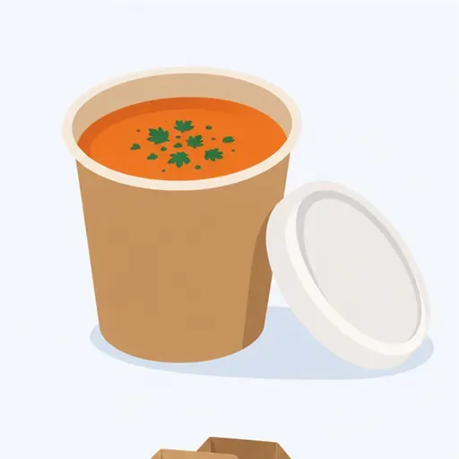 une soupe: soup