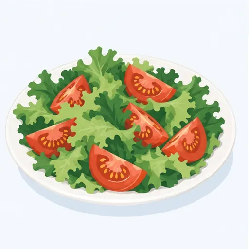 la salade: 沙拉