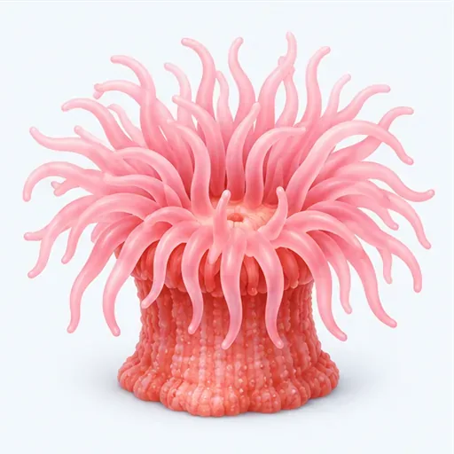 l’anémone de mer (f.): sea anemone