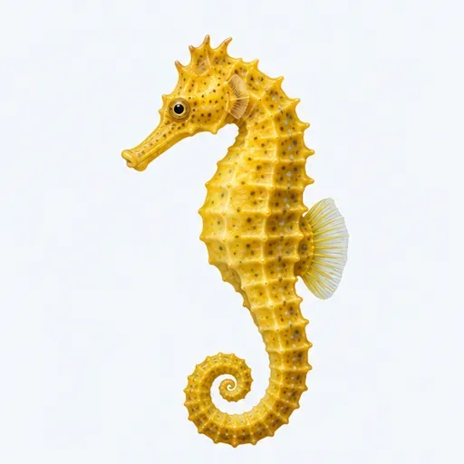 l’hippocampe (m.): seahorse