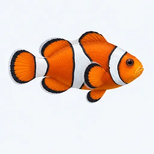 le poisson-clown: clownfish