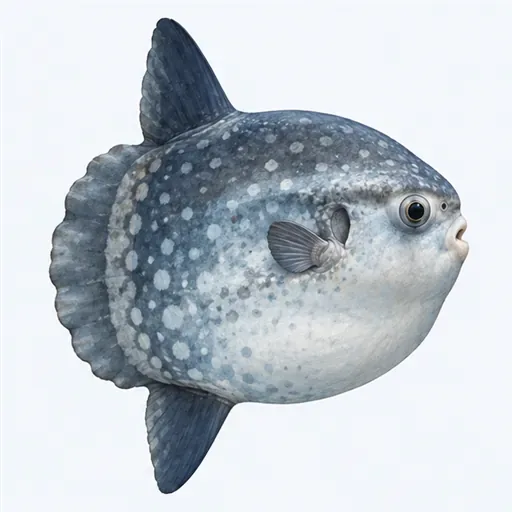 le poisson-lune: ocean sunfish