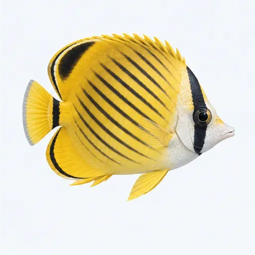 le poisson-papillon: butterflyfish