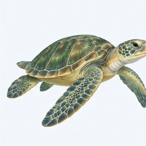 la tortue de mer: sea turtle