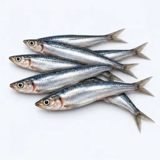 l'anchois (m.): 鳀鱼