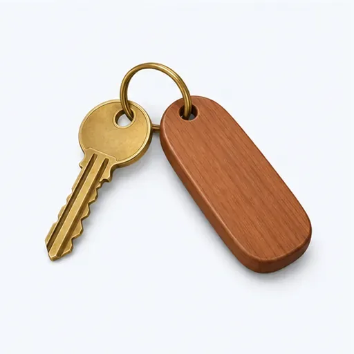 la clé: key