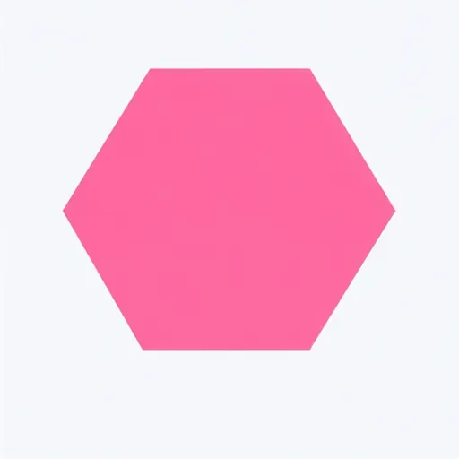 l’hexagone (m.): hexagon