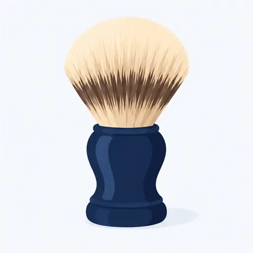 le blaireau: shaving brush