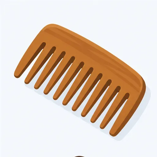le peigne à barbe: beard comb