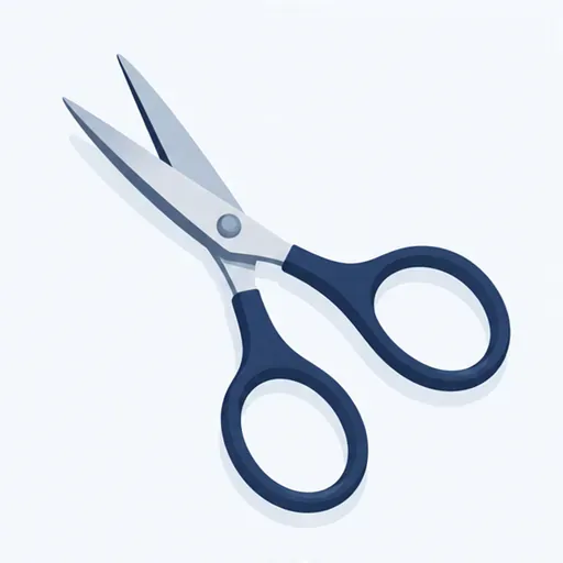 les ciseaux (m.): scissors