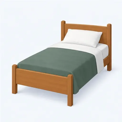le lit: bed