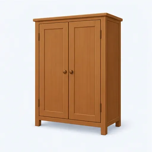 le placard: cupboard