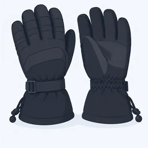 les gants (m. pl.): gloves