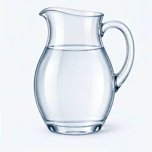 la carafe d'eau: jug of tap water
