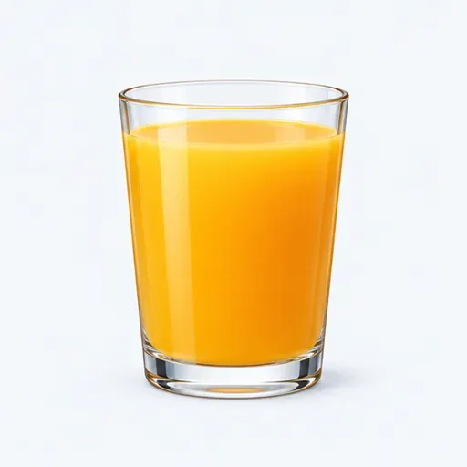 le jus d'orange: orange juice