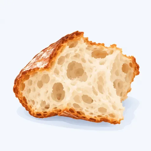 la mie: the soft inside of bread
