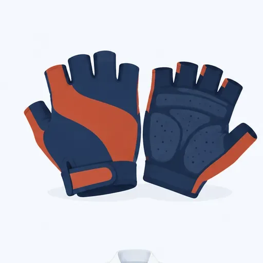 les gants de vélo (m.): cycling gloves