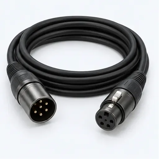 le câble DMX: DMX cable