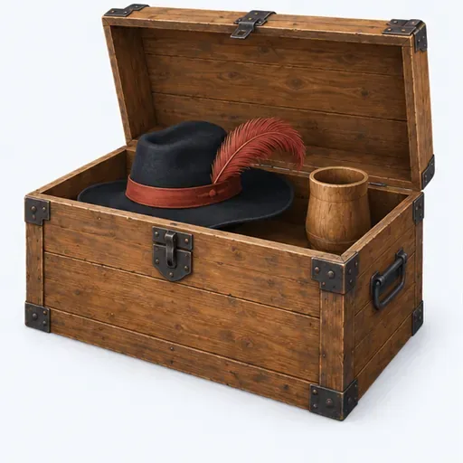 la malle à accessoires: prop chest