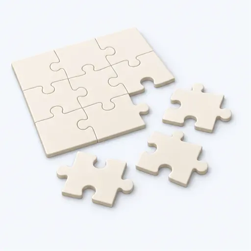 le puzzle: jigsaw puzzle