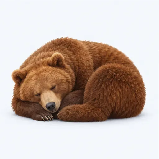 un ours brun: a brown bear