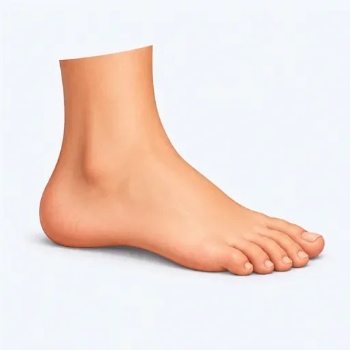le pied: foot