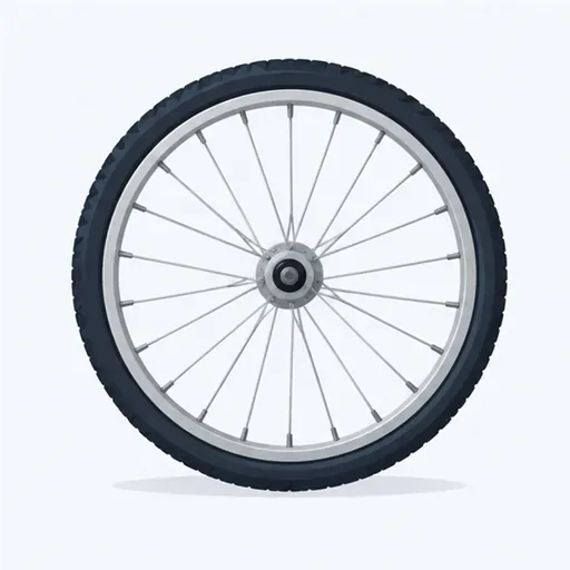 une roue: a wheel
