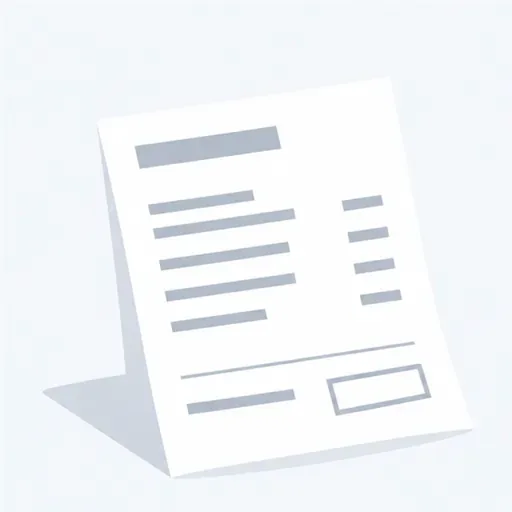 une facture: an invoice