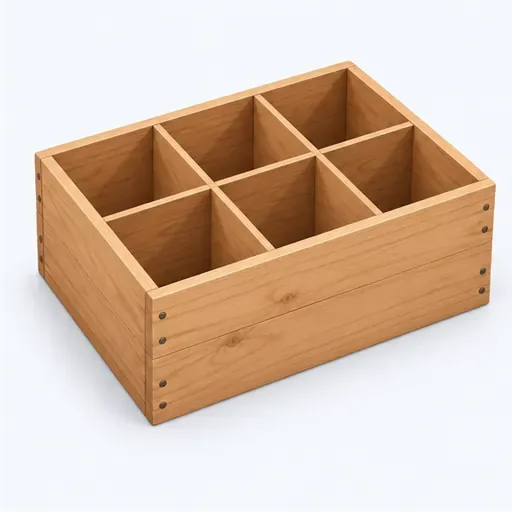 la caisse en bois: 木箱