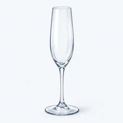 la flûte: 细长香槟杯