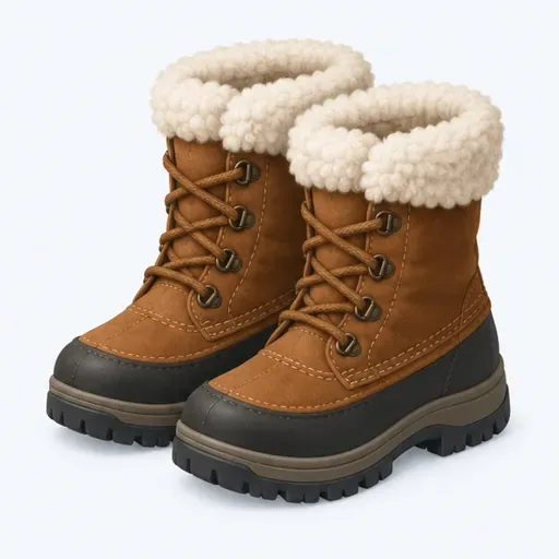 les bottes fourrées (f.): fur-lined boots