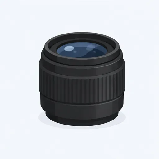 un objectif: a lens