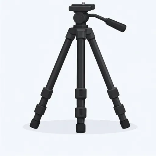 un trépied: a tripod