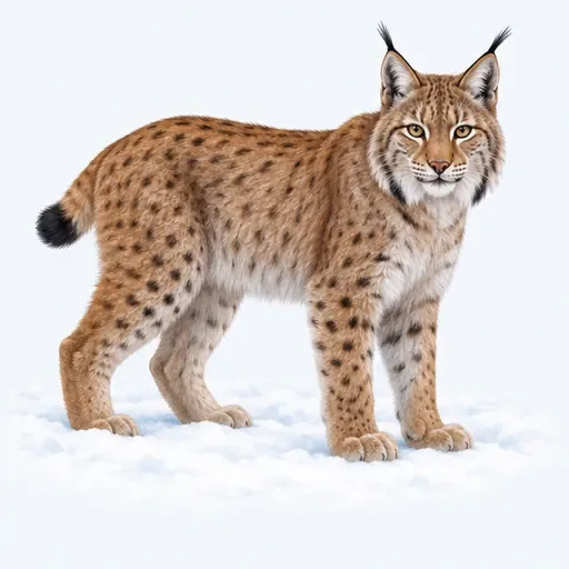 un lynx: a lynx