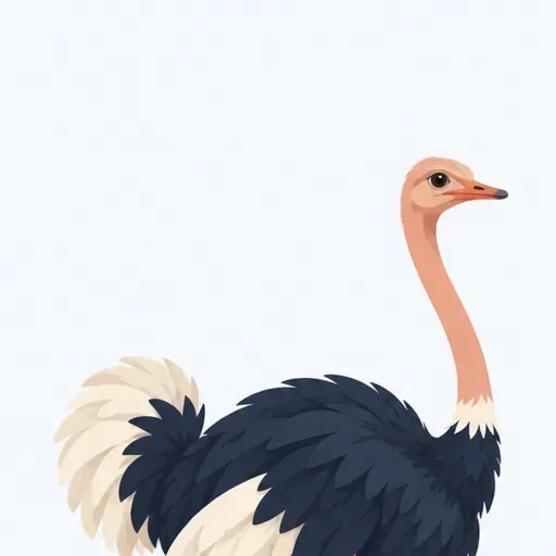 l’autruche (f.): ostrich