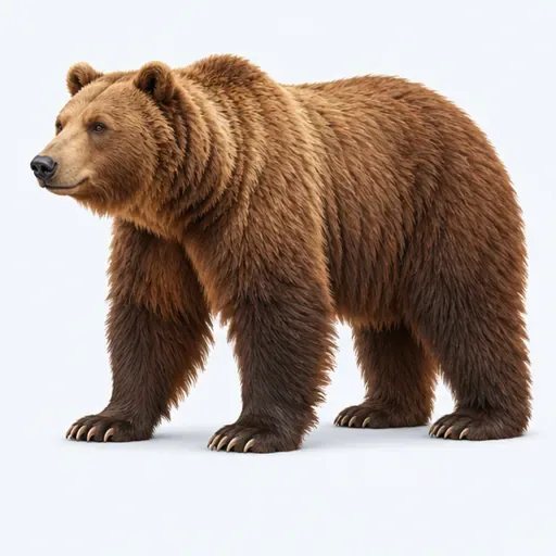 l’ours (m.): bear