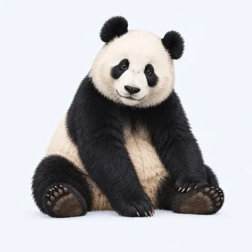 le panda: giant panda