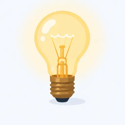 une ampoule: a light bulb