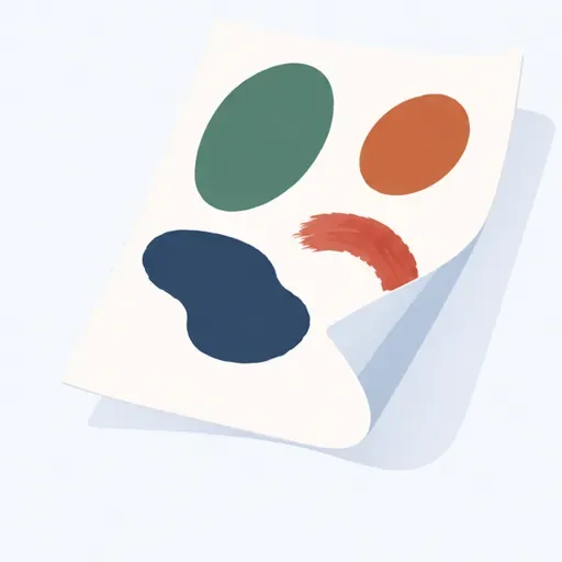 une feuille de papier: a sheet of paper