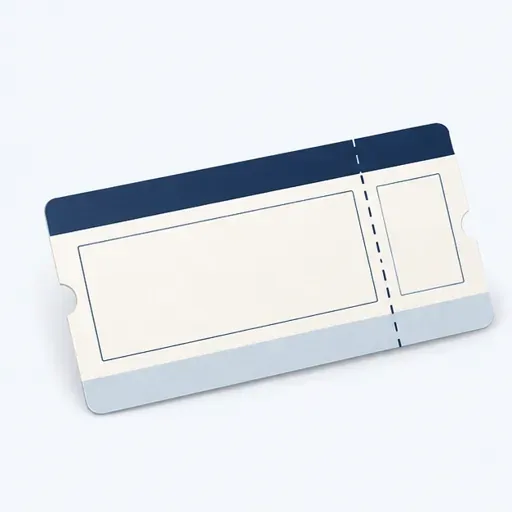 un billet: a ticket