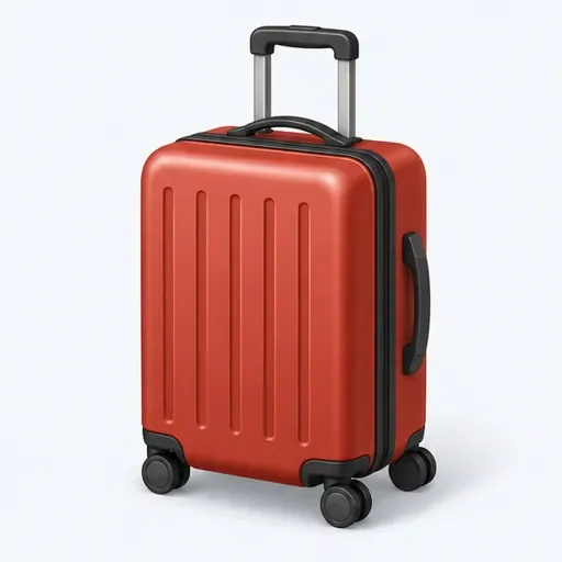 une valise: a suitcase