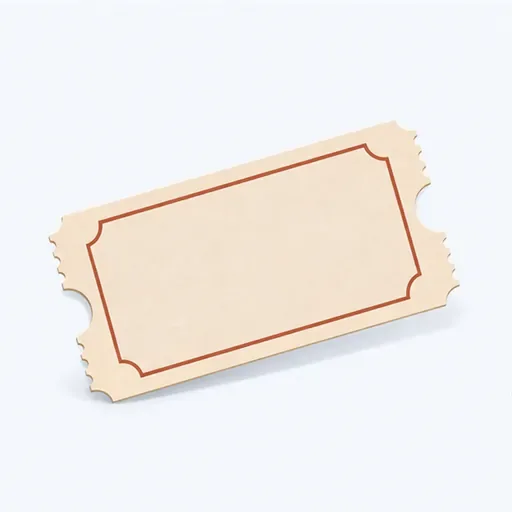 le billet: entrada