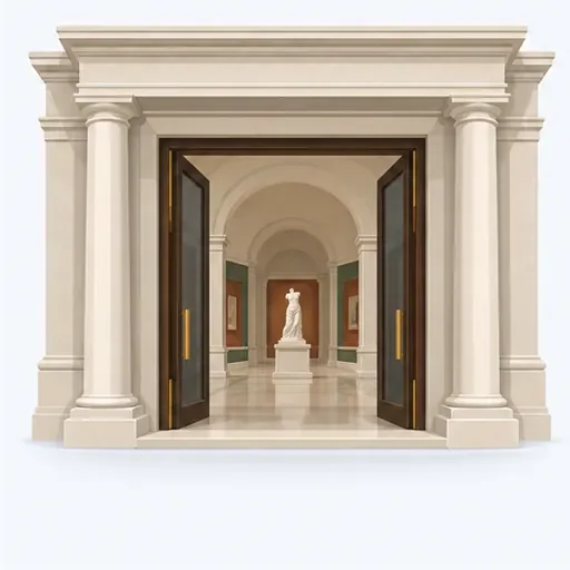 l’entrée: entrada al edificio