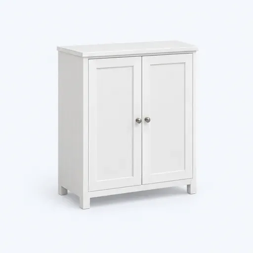 le placard blanc: white cupboard