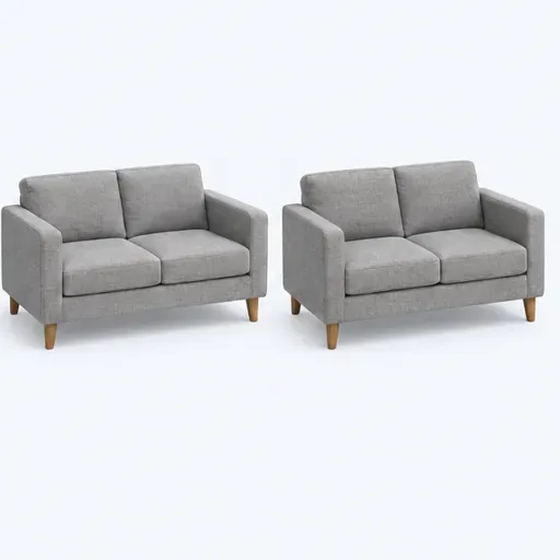 les canapés gris: grey sofas