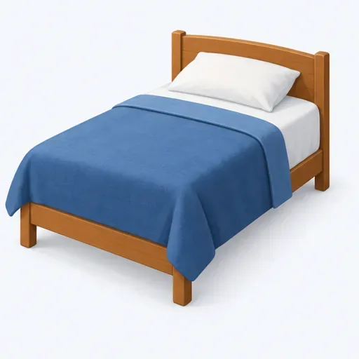 le lit: bed