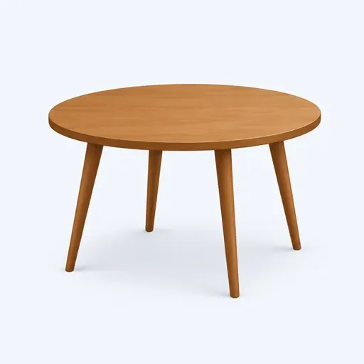 une table: a table