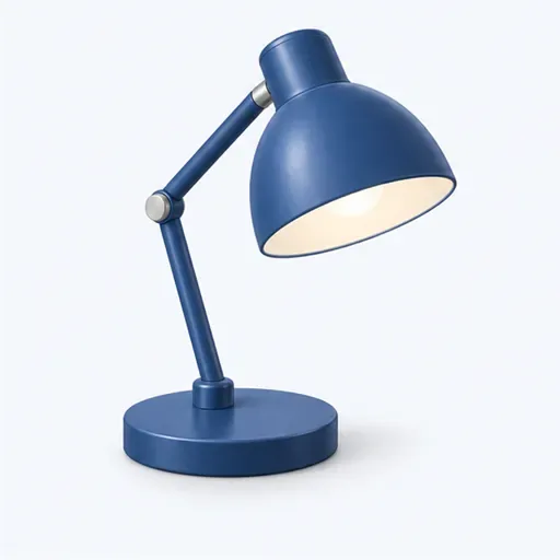 une lampe: a lamp