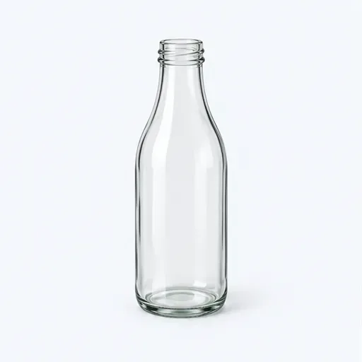 une bouteille en verre: 一个玻璃瓶